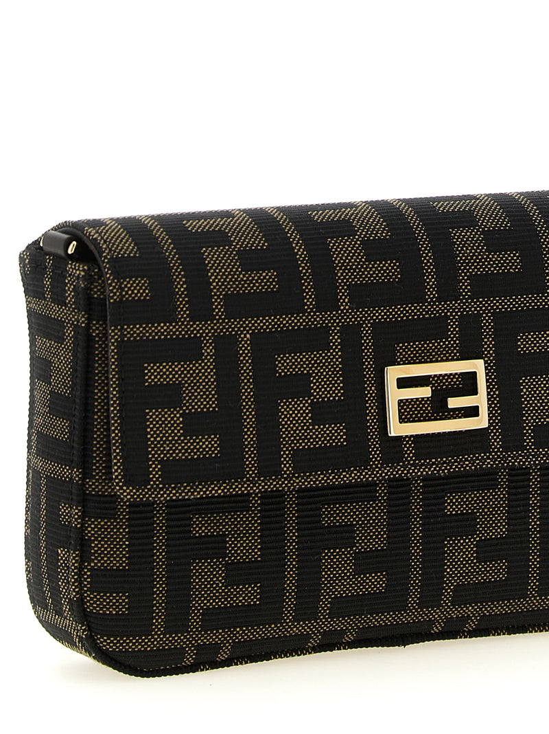 Fendi Tube Brown Polyester Cardholder - Luxury Accessory