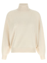Brunello Cucinelli White Cashmere Cardigan