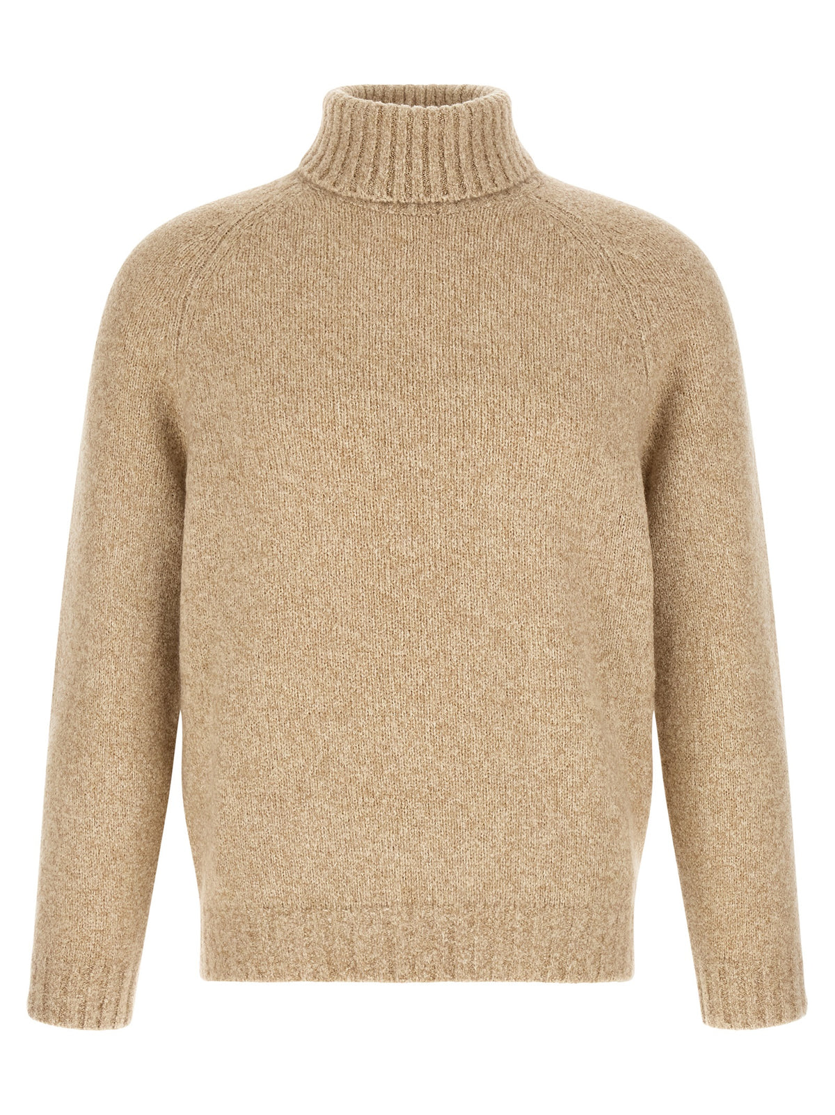 Brunello Cucinelli Beige Virgin Wool Cardigan