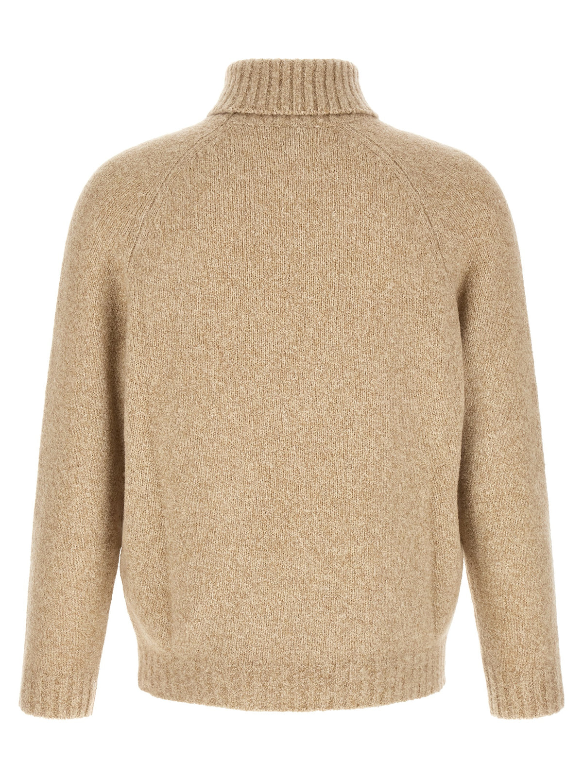 Brunello Cucinelli Beige Virgin Wool Cardigan
