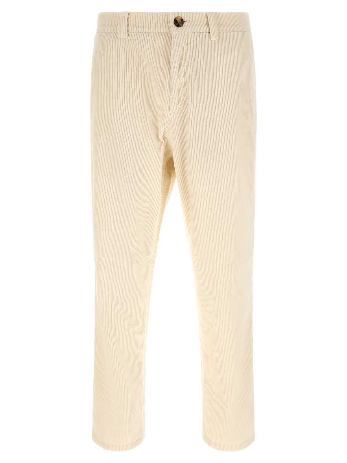 Brunello Cucinelli Beige Cotton Casual Pants for Men