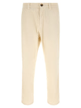 Brunello Cucinelli Beige Cotton Casual Pants for Men