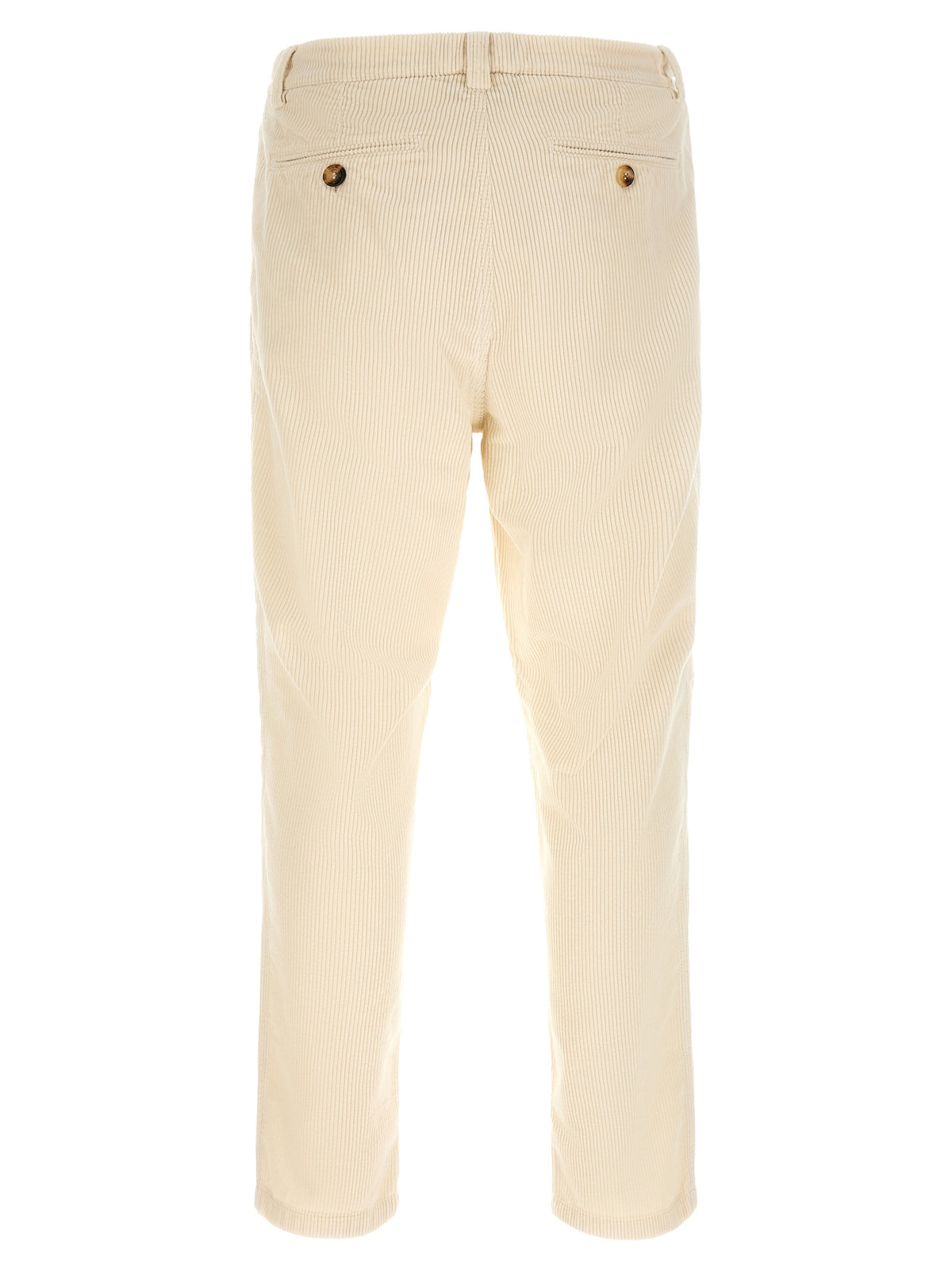 Brunello Cucinelli Beige Cotton Casual Pants for Men