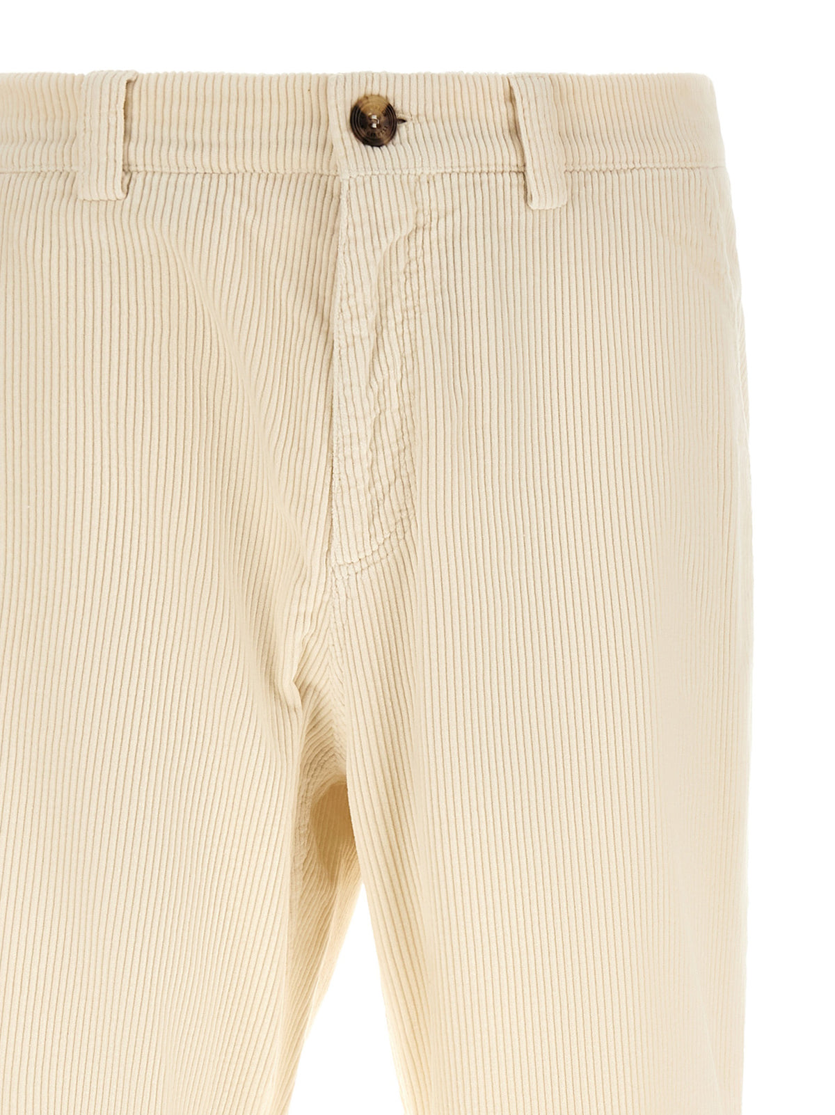 Brunello Cucinelli Beige Cotton Casual Pants for Men