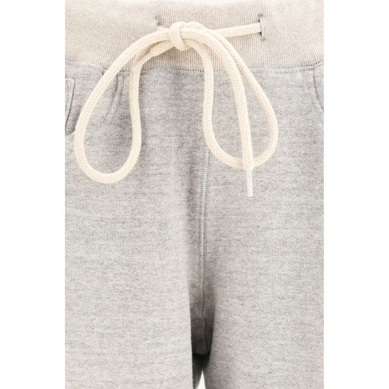 R13 Gray Cotton Casual Pants - Relaxed Fit Sweatpants