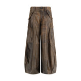 R13 Brown Lamb Ovis Aries Cargo Pants