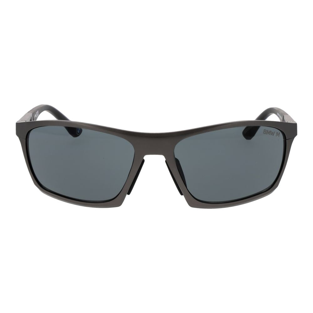 BMW Gray Aluminum Sunglasses - Sport Style with Polarized Lenses
