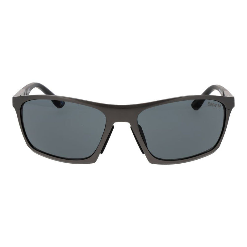 BMW Gray Aluminum Sunglasses for Men - Sport Style