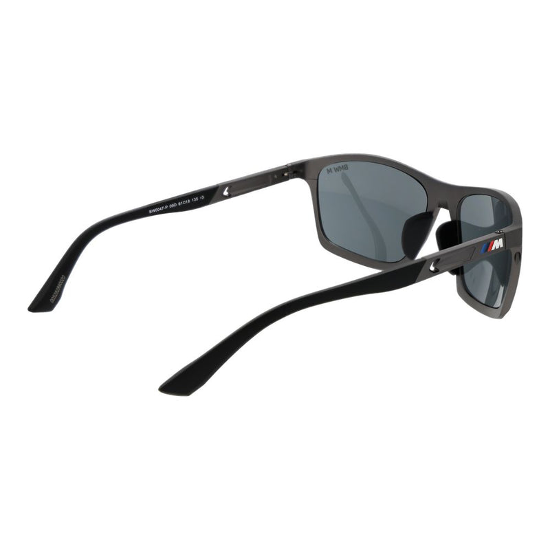BMW Gray Aluminum Sunglasses for Men - Sport Style
