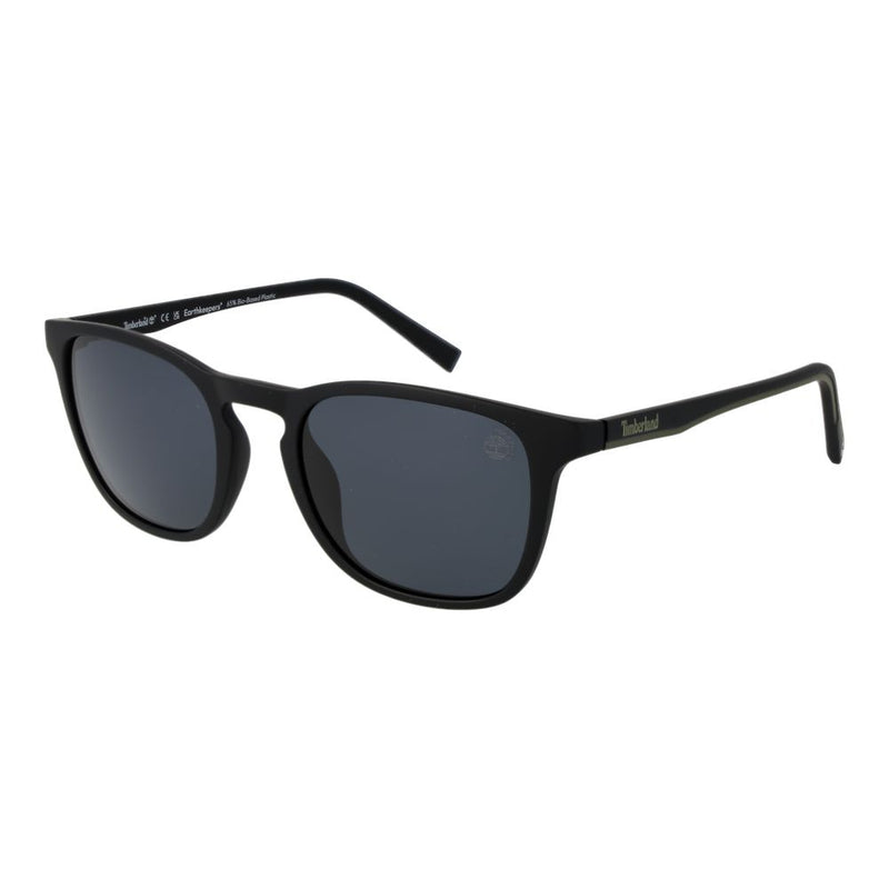 Timberland Black Stainless Steel Sunglasses for Men