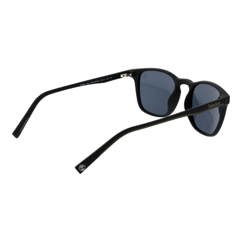 Timberland Black Stainless Steel Sunglasses for Men