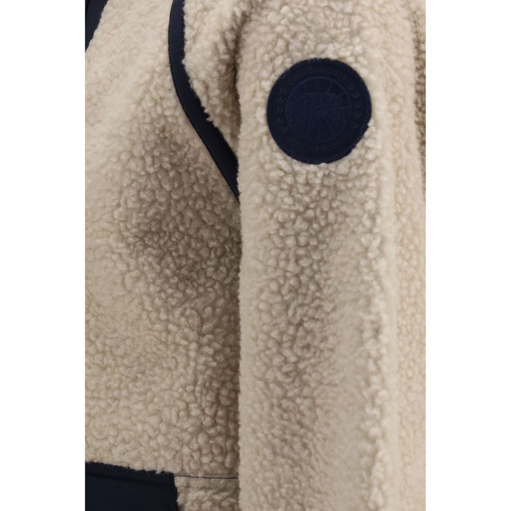 Canada Goose Beige Wool Ovis Aries Shell Jacket