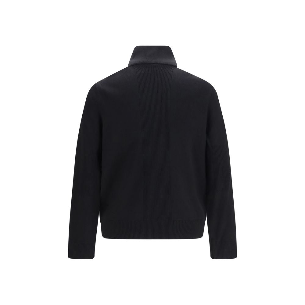 Moose Knuckles Kamet Black Viscose Full-Length Jacket