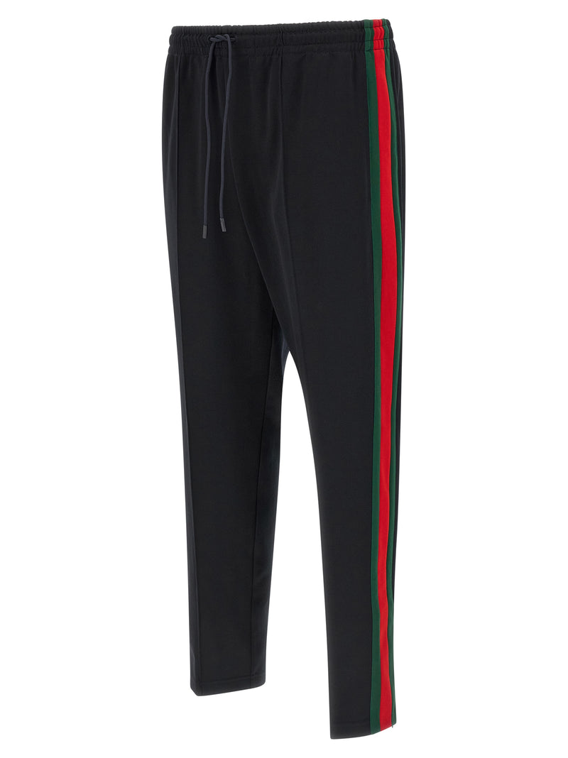 Gucci Blue Polyester Joggers - Technical Jersey Design
