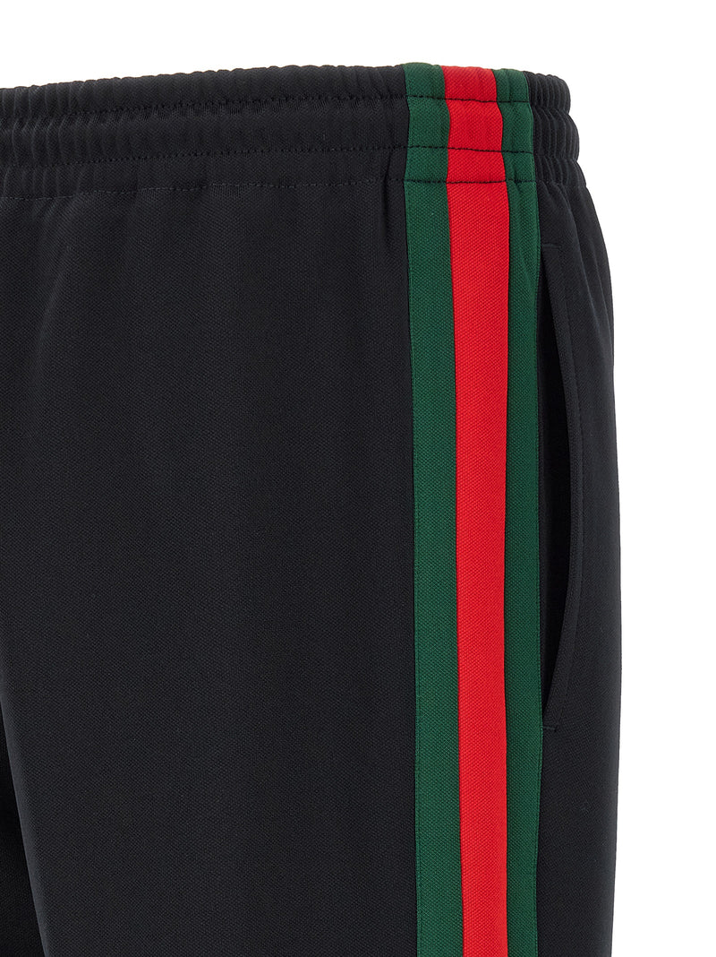 Gucci Blue Polyester Joggers - Technical Jersey Design