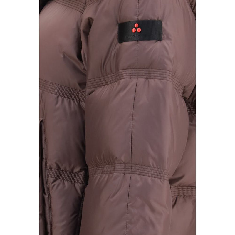 Peuterey Takan Hooded Jacket - Bordeaux Polyester