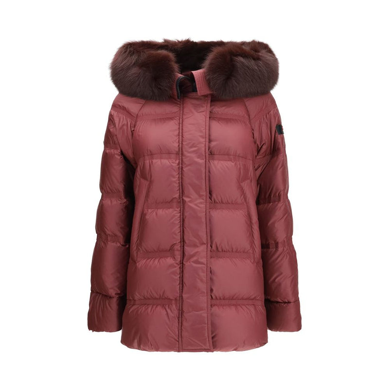Peuterey Takan Hooded Jacket - Purple Polyester Full-Length