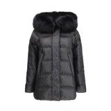 Peuterey Black Polyester Full-Length Jacket