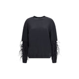 Darkpark Black Cotton Sweatshirt