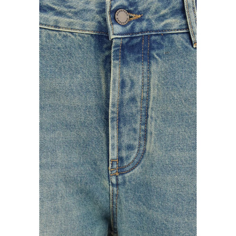 Darkpark Lizzie Blue Cotton Boyfriend Jeans for Women