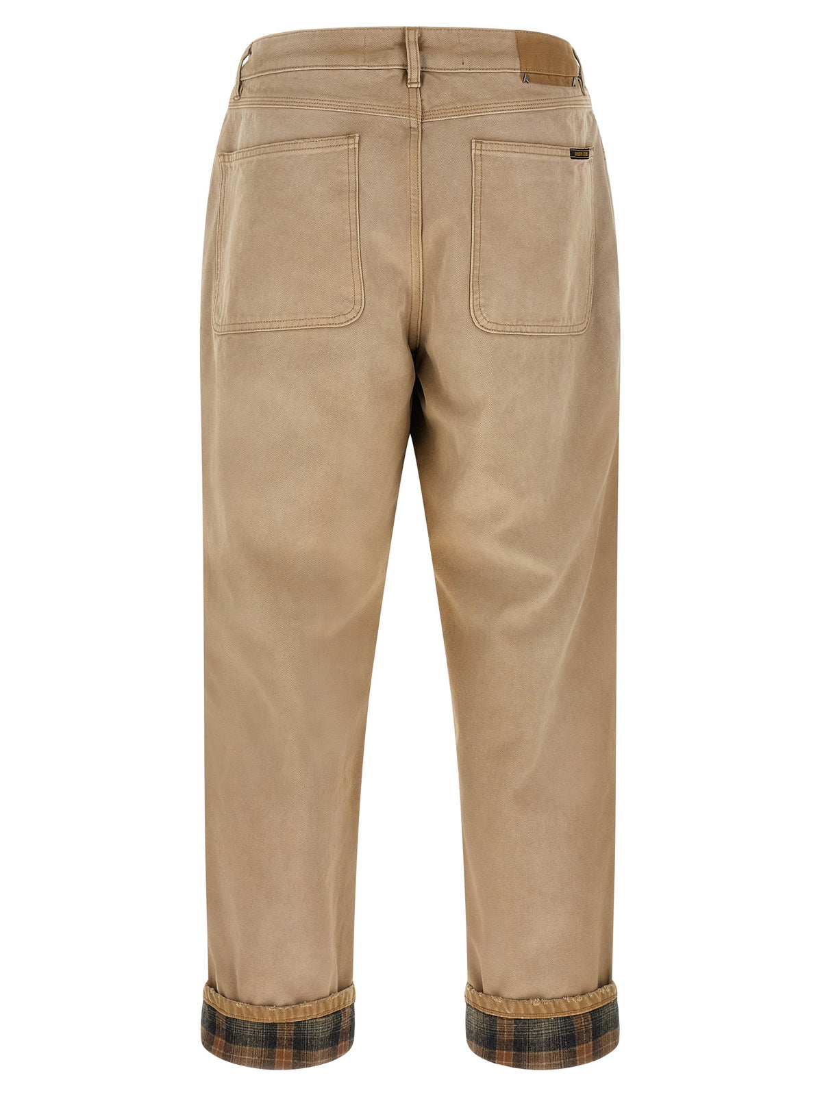 Golden Goose Beige Cotton Casual Pants