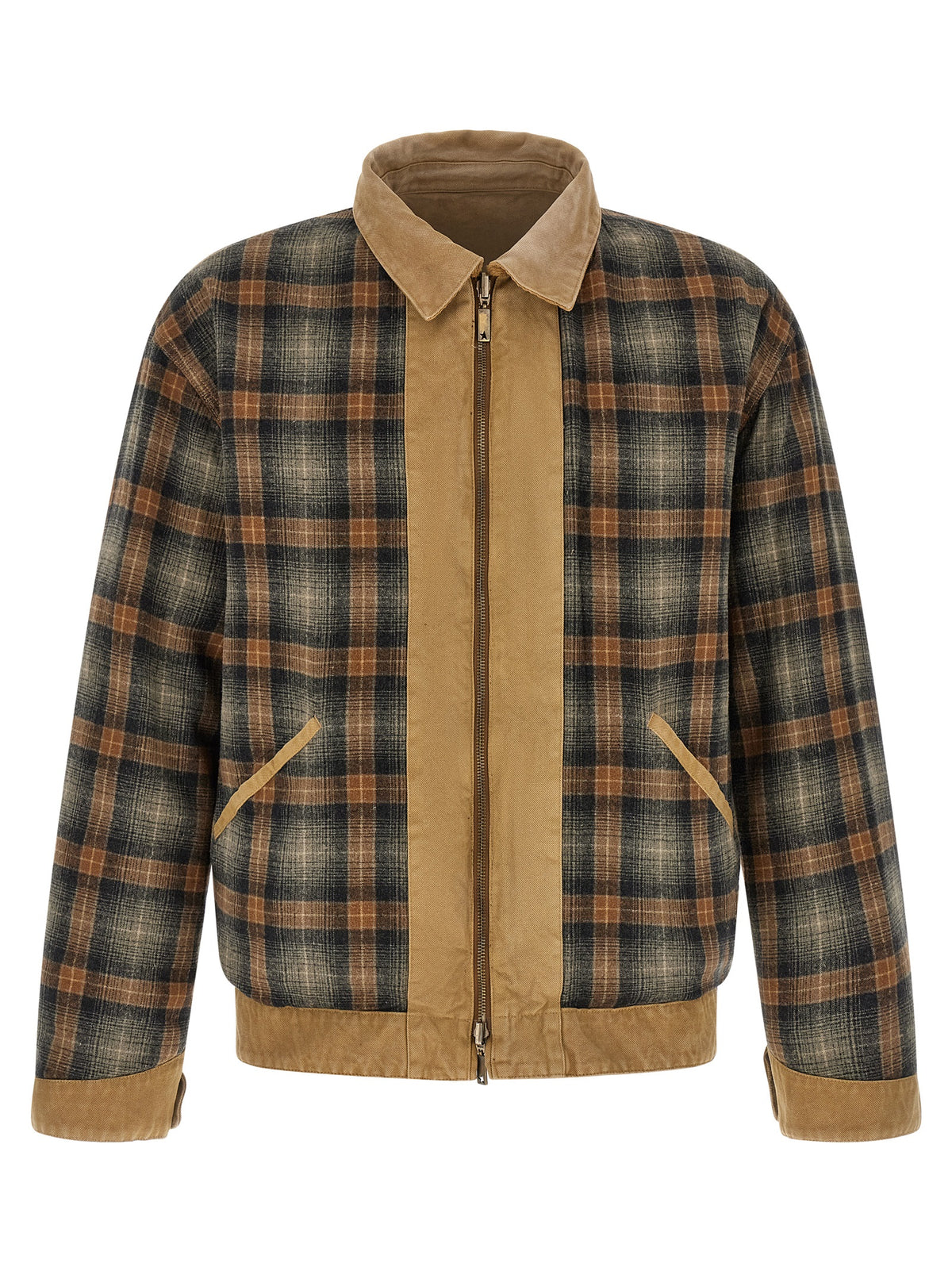 Golden Goose Beige Cotton Shell Jacket