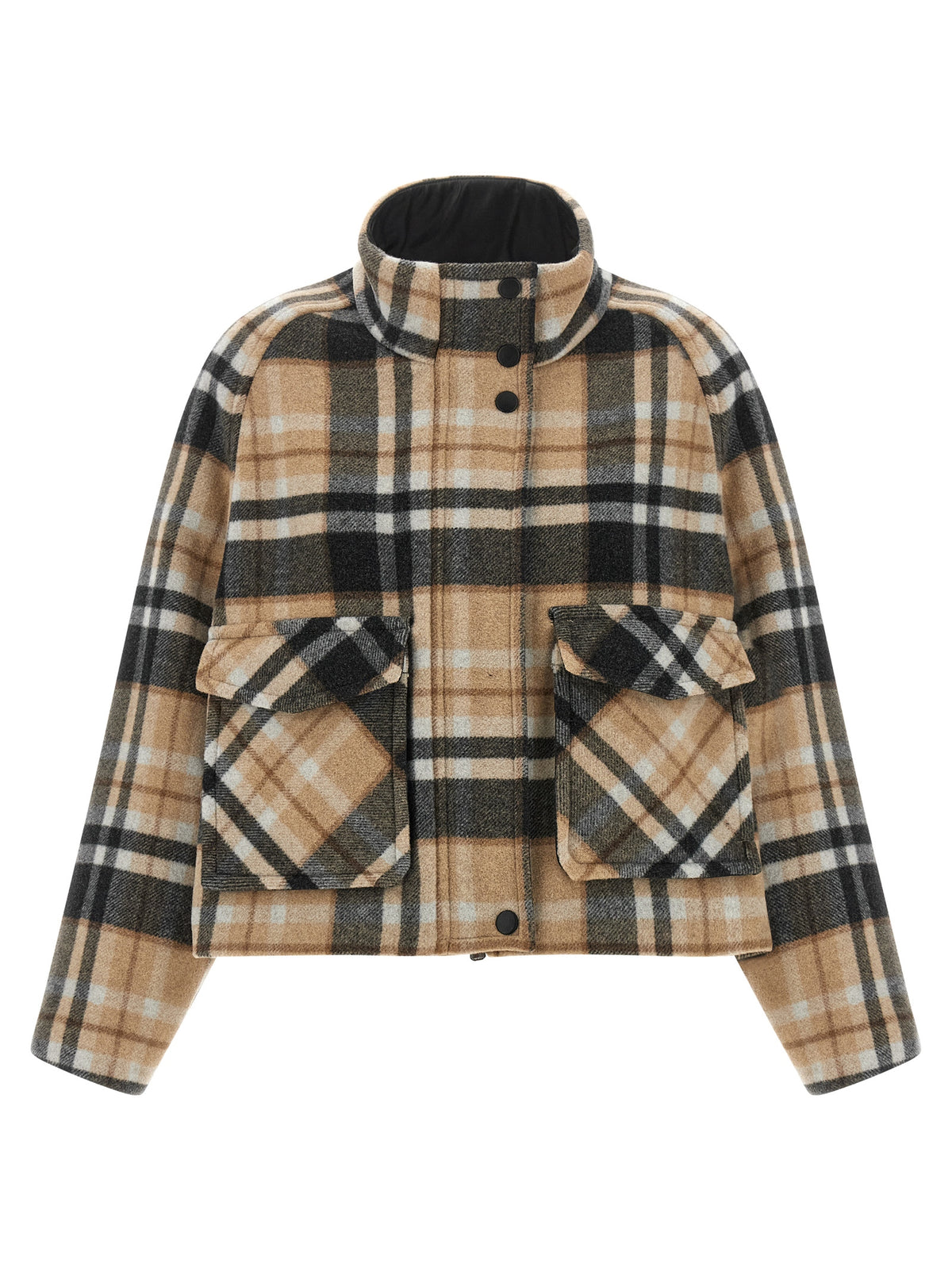 PINKO Multicolor Wool Coat