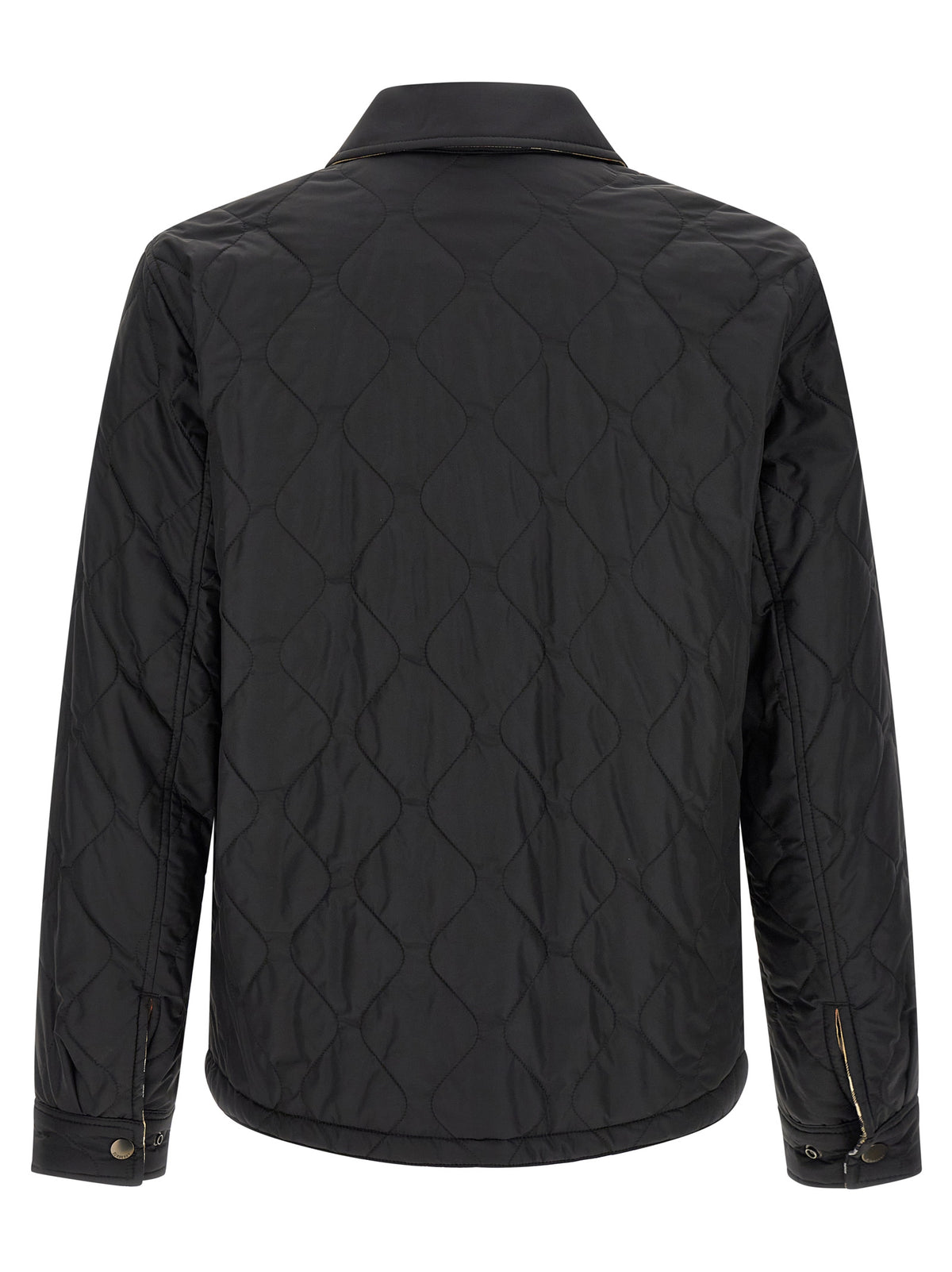 Burberry Black Polyamide Full-Length Jacket