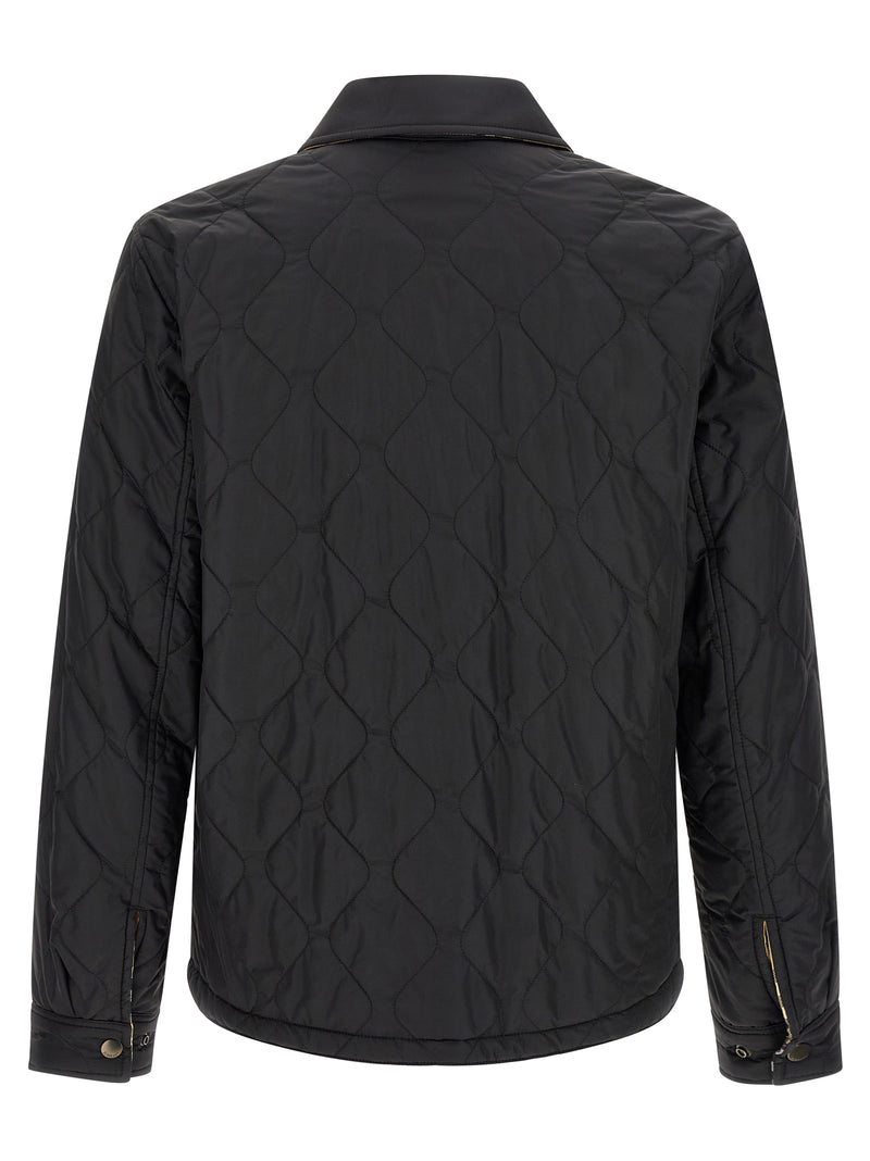 Burberry Brighton R Black Polyamide Full-Length Jacket