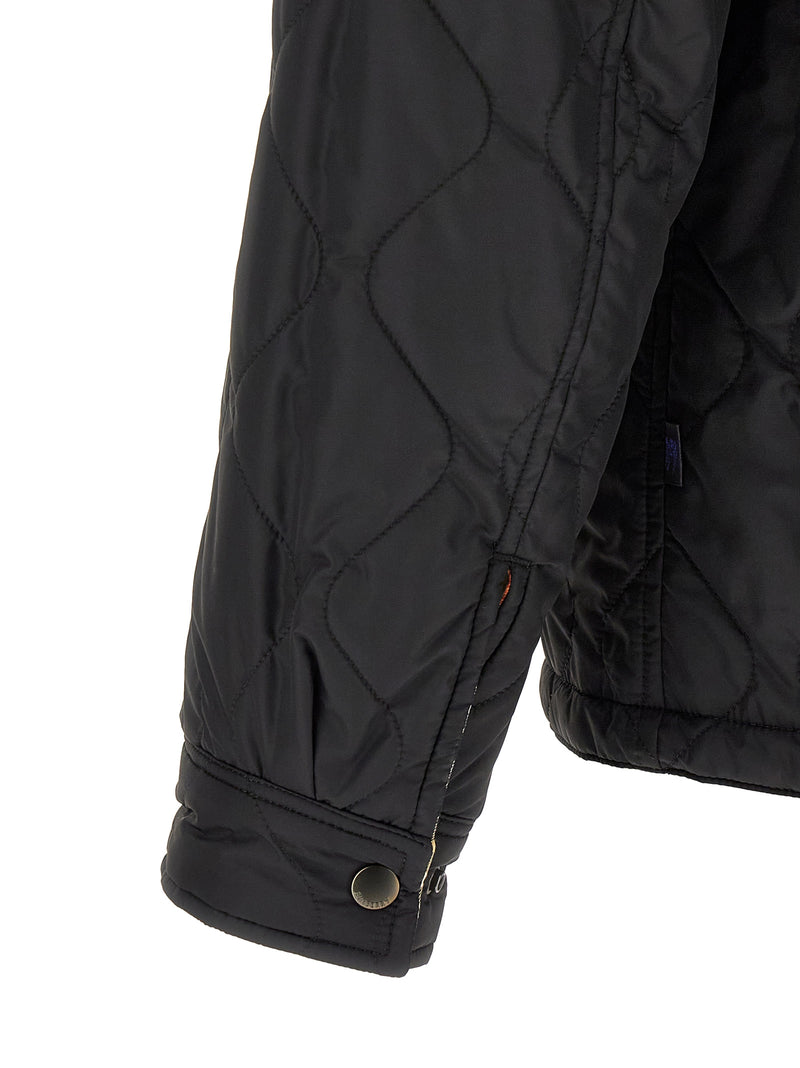 Burberry Brighton R Black Polyamide Full-Length Jacket