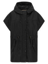 Max Mara Black Polyamide Sleeveless Jacket