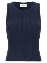 Max Mara Blue Viscose Cardigan