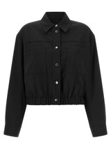Max Mara Black Wool Full-Length Jacket