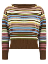 Max Mara Multicolor Cotton Cardigan