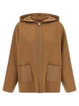 Max Mara Beige Virgin Wool Coat