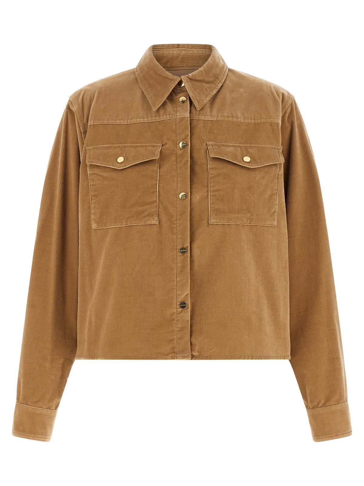 Max Mara Beige Cotton Denim Jacket
