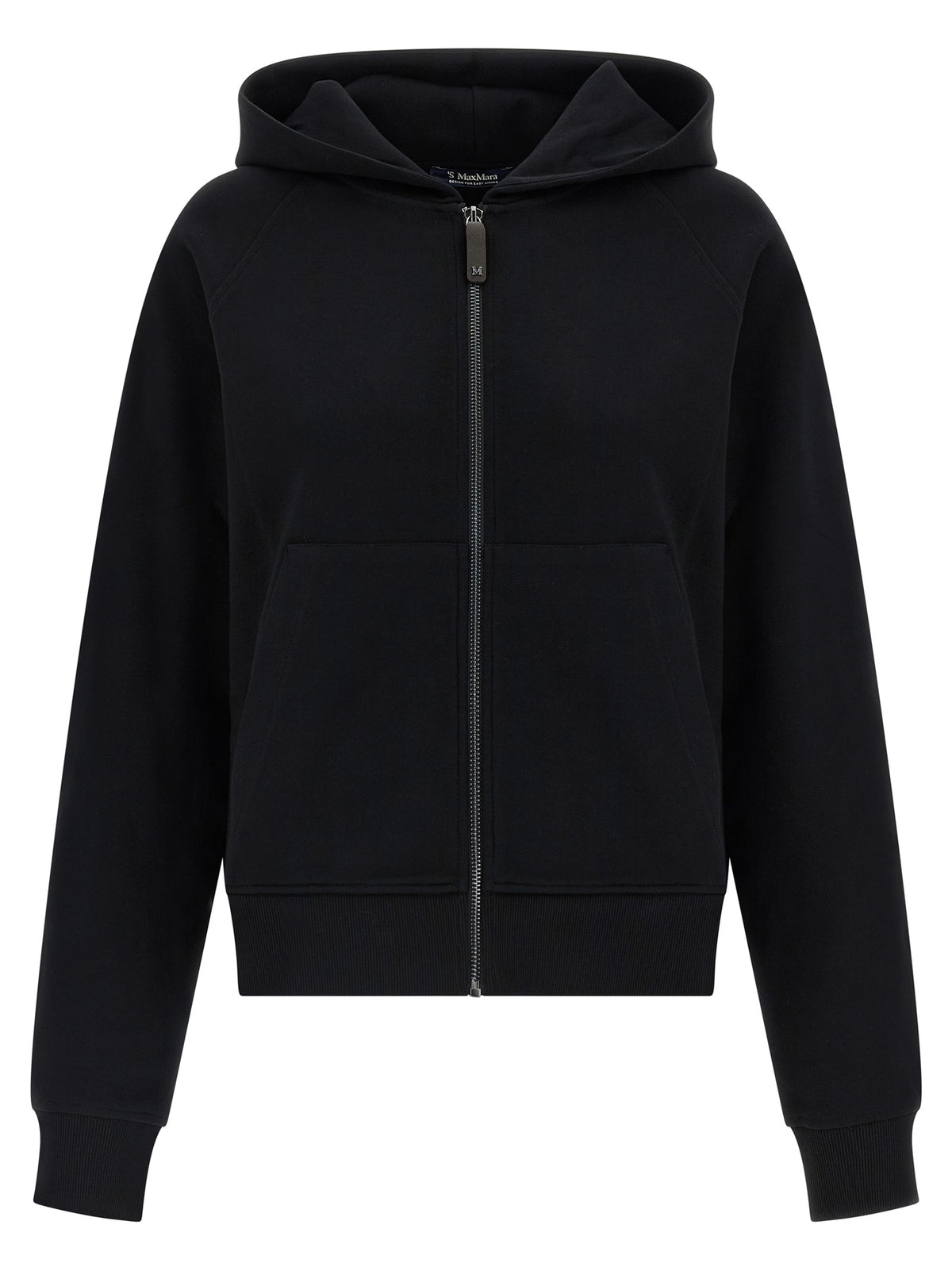 'S Max Mara Black Cotton Sweatshirt