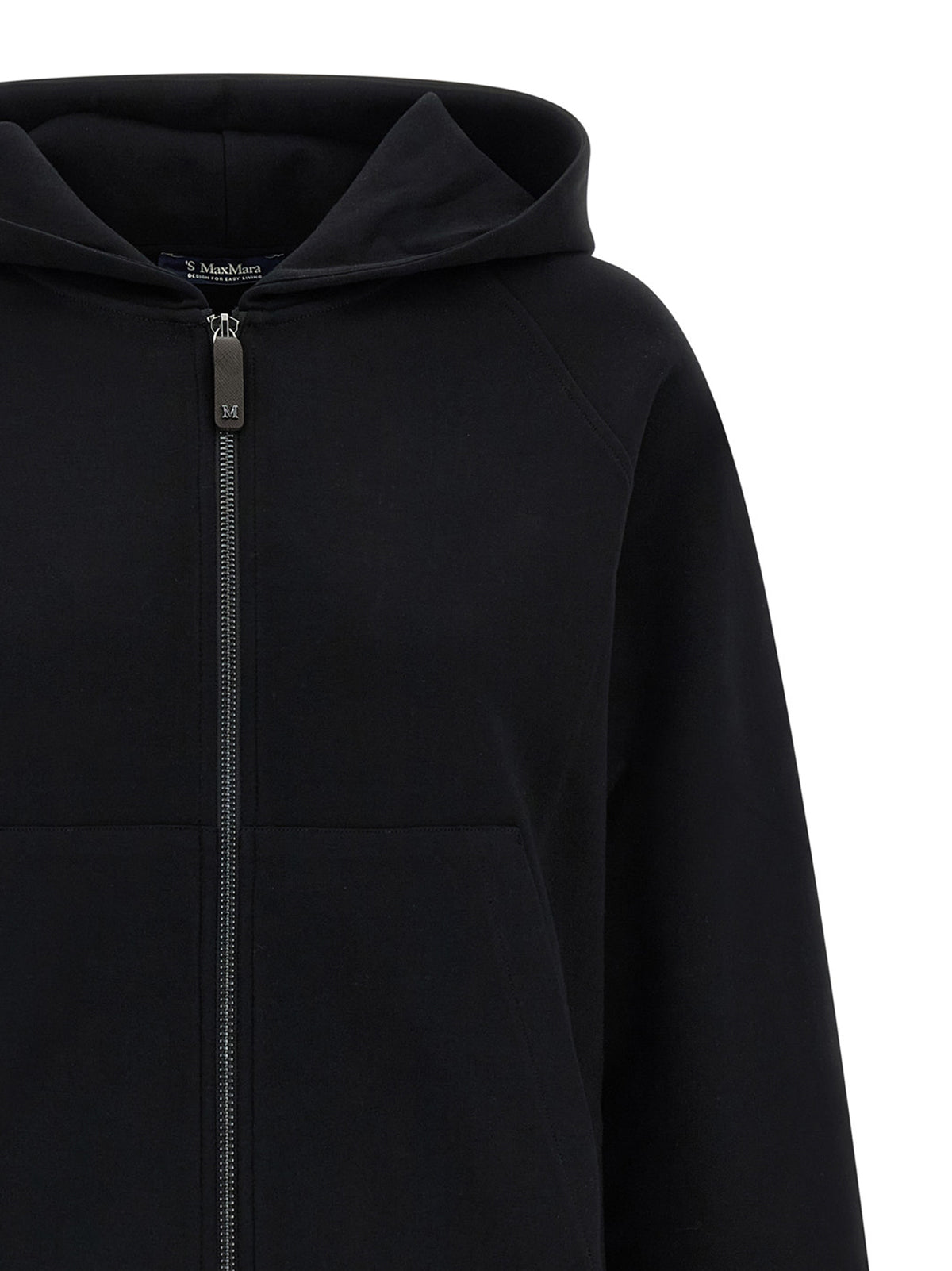 'S Max Mara Black Cotton Sweatshirt