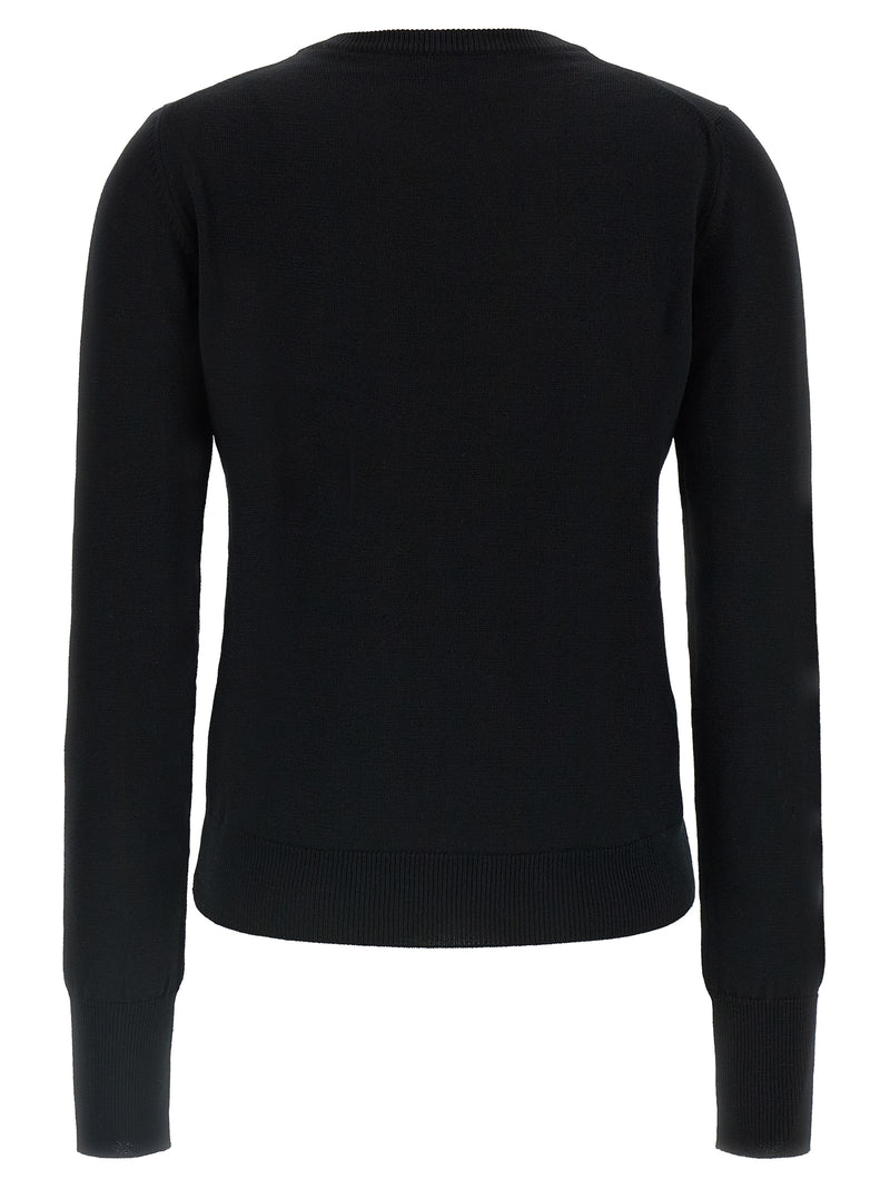 Coperni Black Virgin Wool Cardigan - Contemporary Knitwear