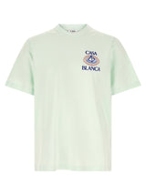 Casablanca Blue Organic Cotton T-Shirt
