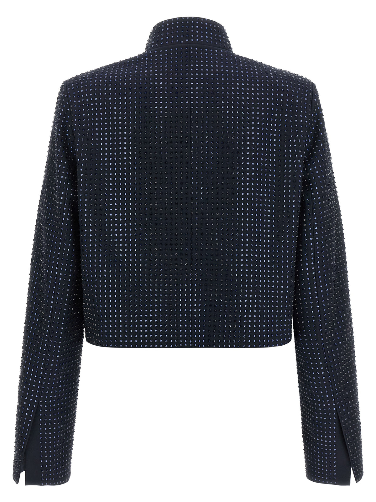 PINKO Blue Polyester Full-Length Jacket