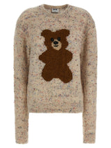 Moschino Multicolor Virgin Wool Cardigan