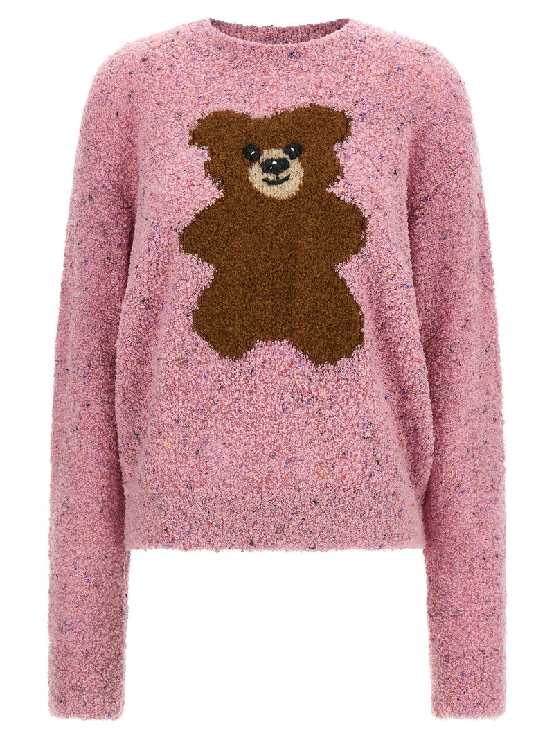 Moschino Multicolor Virgin Wool Cardigan for Women