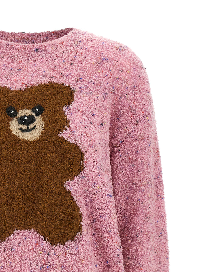 Moschino Multicolor Virgin Wool Cardigan for Women
