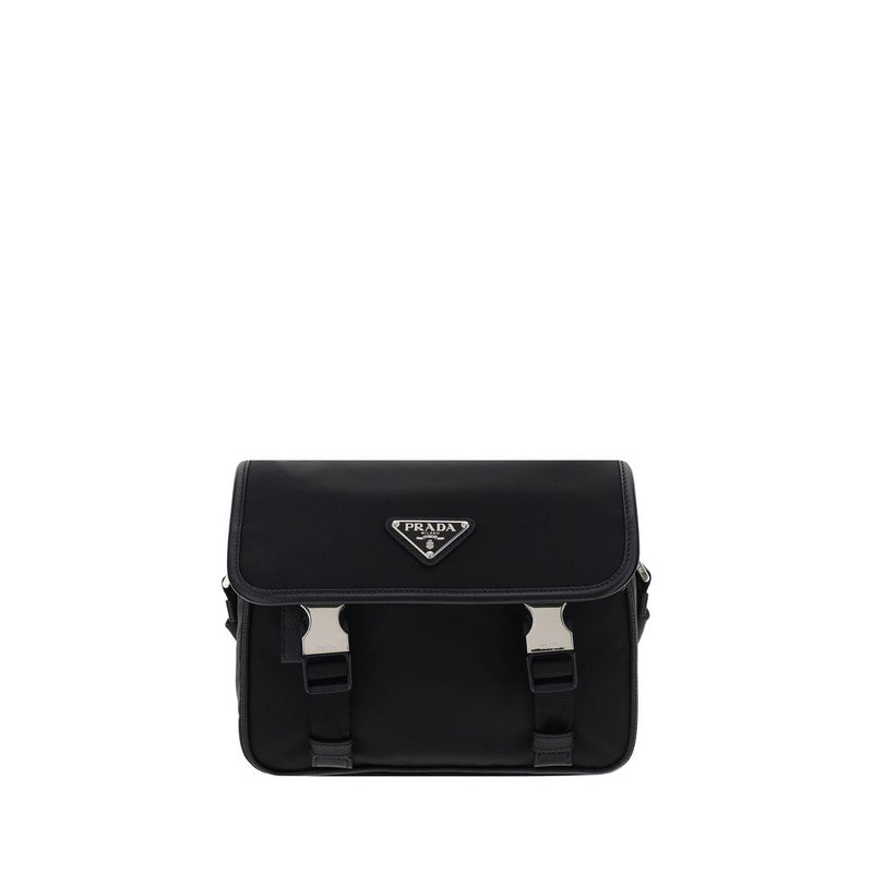 Prada Black Re-Nylon Shoulder Bag - Iconic Style & Versatility