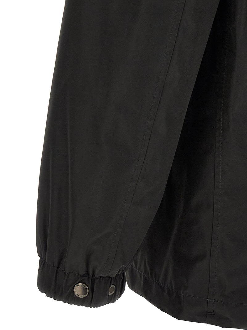Burberry Elmhurst Black Reversible Hooded Jacket