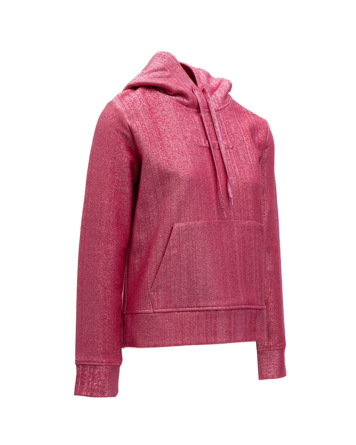 Valentino Garavani Shimmer Pink Pullover Hoodie