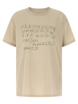 Maison Margiela Beige Cotton T-Shirt