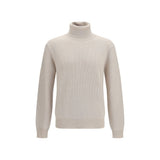 Brioni Beige Cashmere Turtleneck
