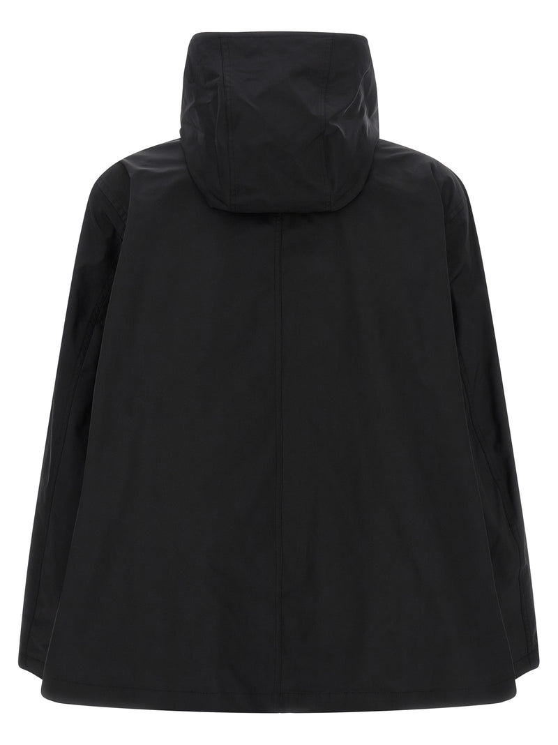 Balenciaga Black Polyester Parka - Techwear Windbreaker